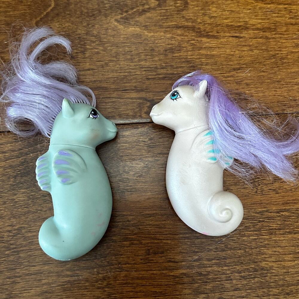 HASBRO My Little Pony G1 1984 Sea Pony Lot Seawinkle & Wavedancer